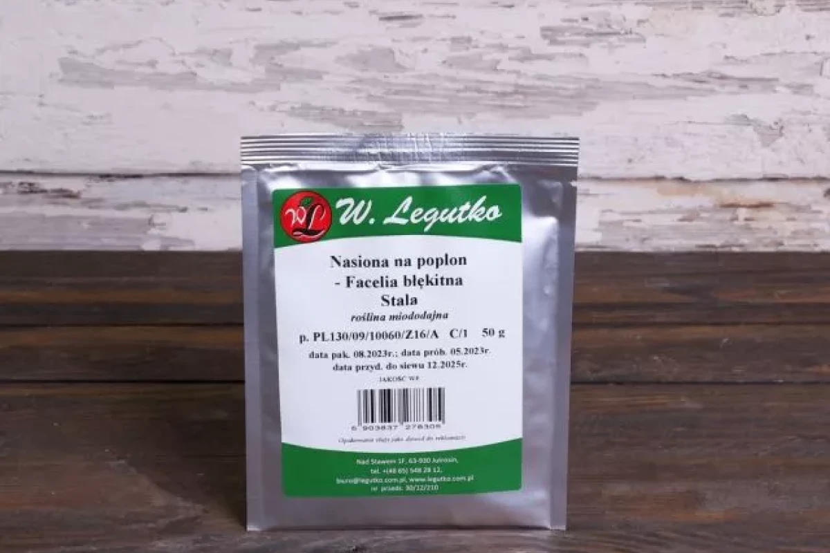 Facelia błękitna Stala 50g poplon